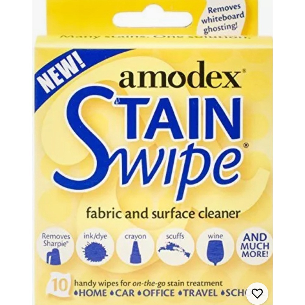 Amodex Stain Swipe Surface Towelettes Whiteboard Cleaner Removes‎ Marker Dye Ink